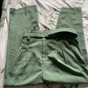 NWT - green trousers from The Script size 8
